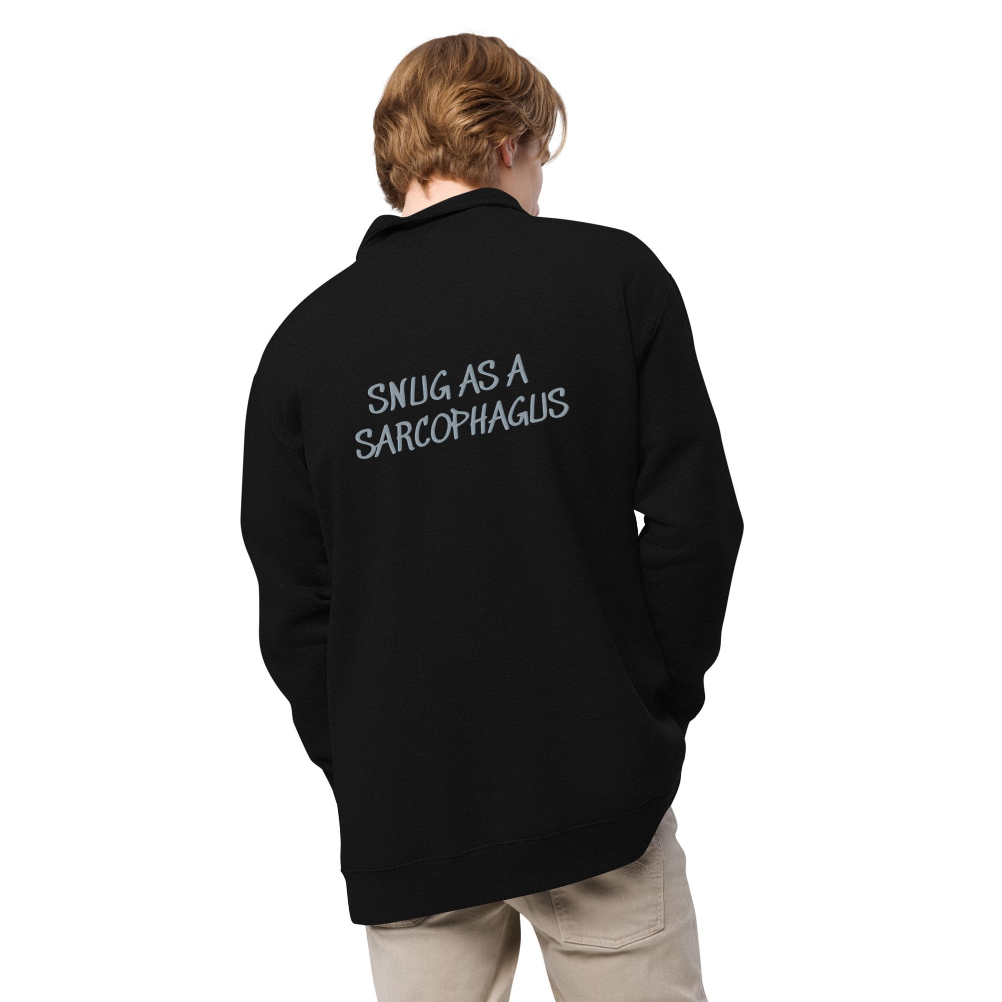 Snug as a Sarcophagus - Nocturne Fleece Pullover - Image 6