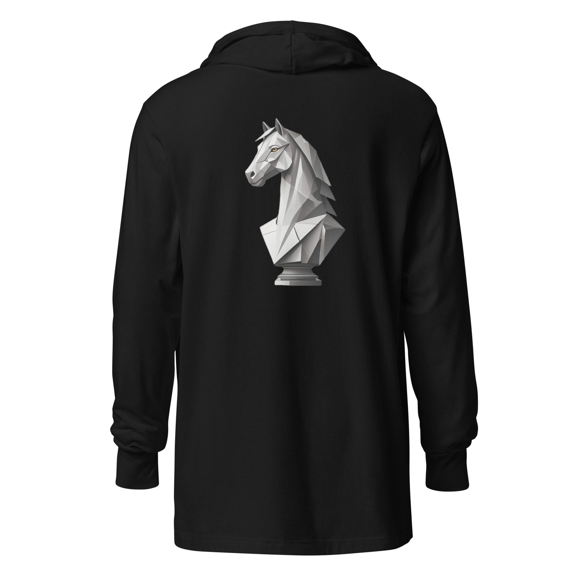 SILENT STRATEGIST - HOODED LONG SLEEVE TEE - Image 6