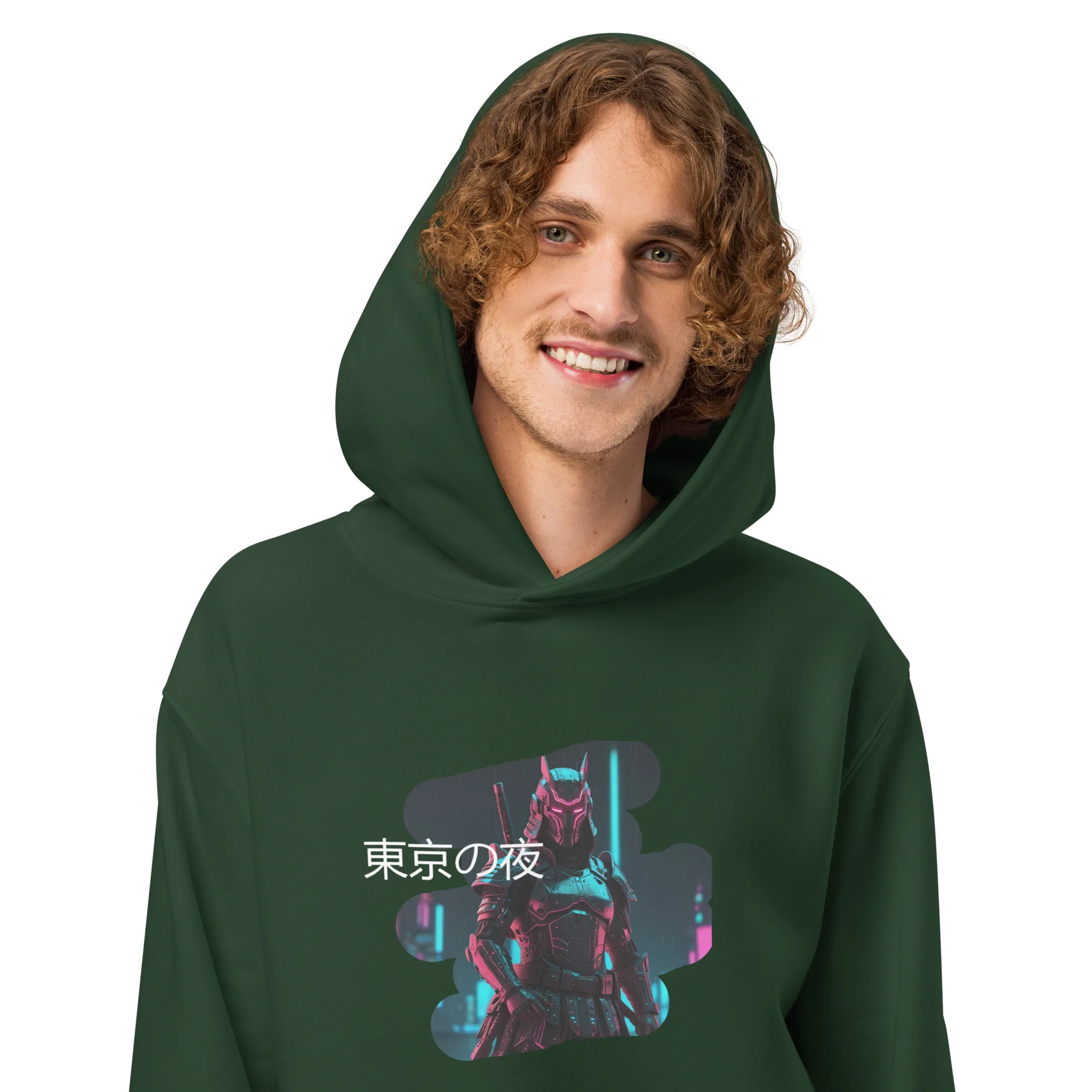 Tokyo Nights Oversized Hoodie - NEON ABYSS - Image 28