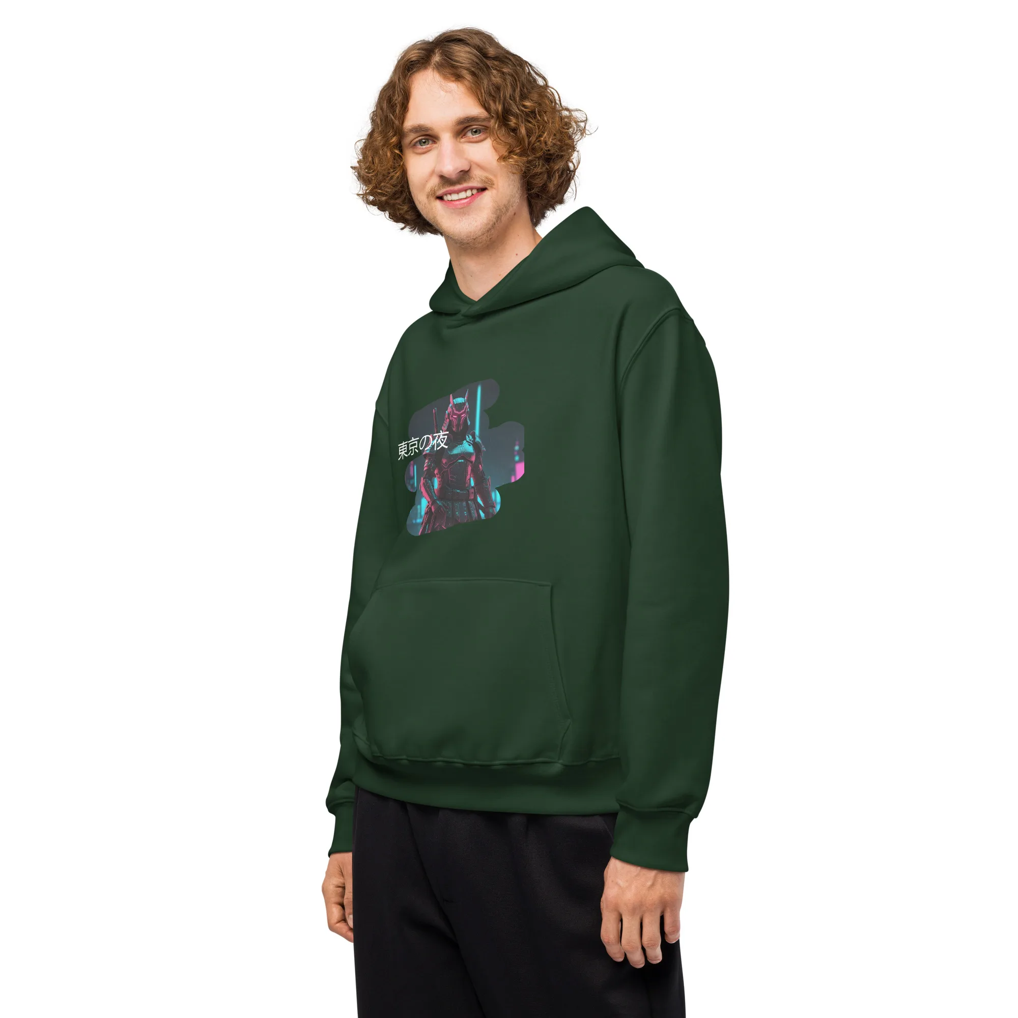 Tokyo Nights Oversized Hoodie - NEON ABYSS - Image 29