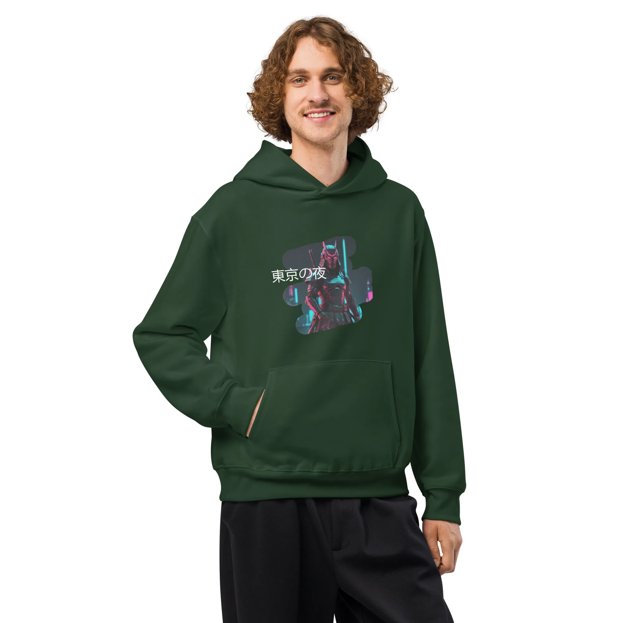 Tokyo Nights Oversized Hoodie - NEON ABYSS - Image 30