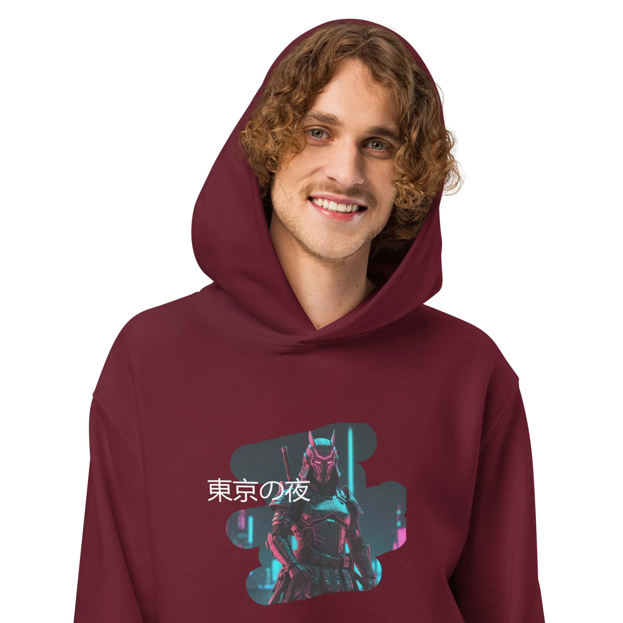 Tokyo Nights Oversized Hoodie - NEON ABYSS - Image 23