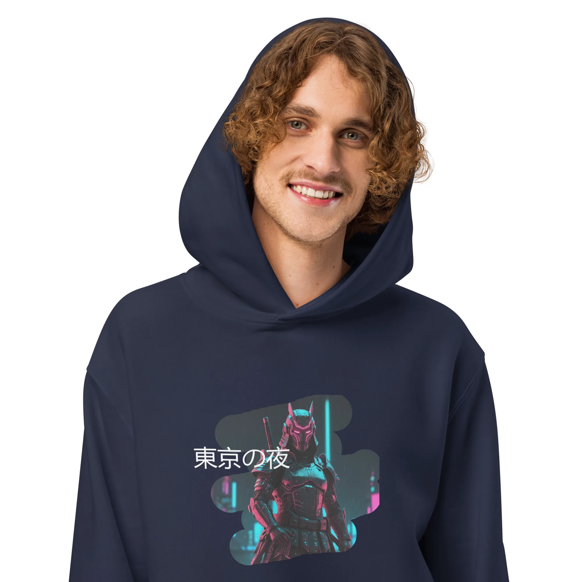 Tokyo Nights Oversized Hoodie - NEON ABYSS - Image 18