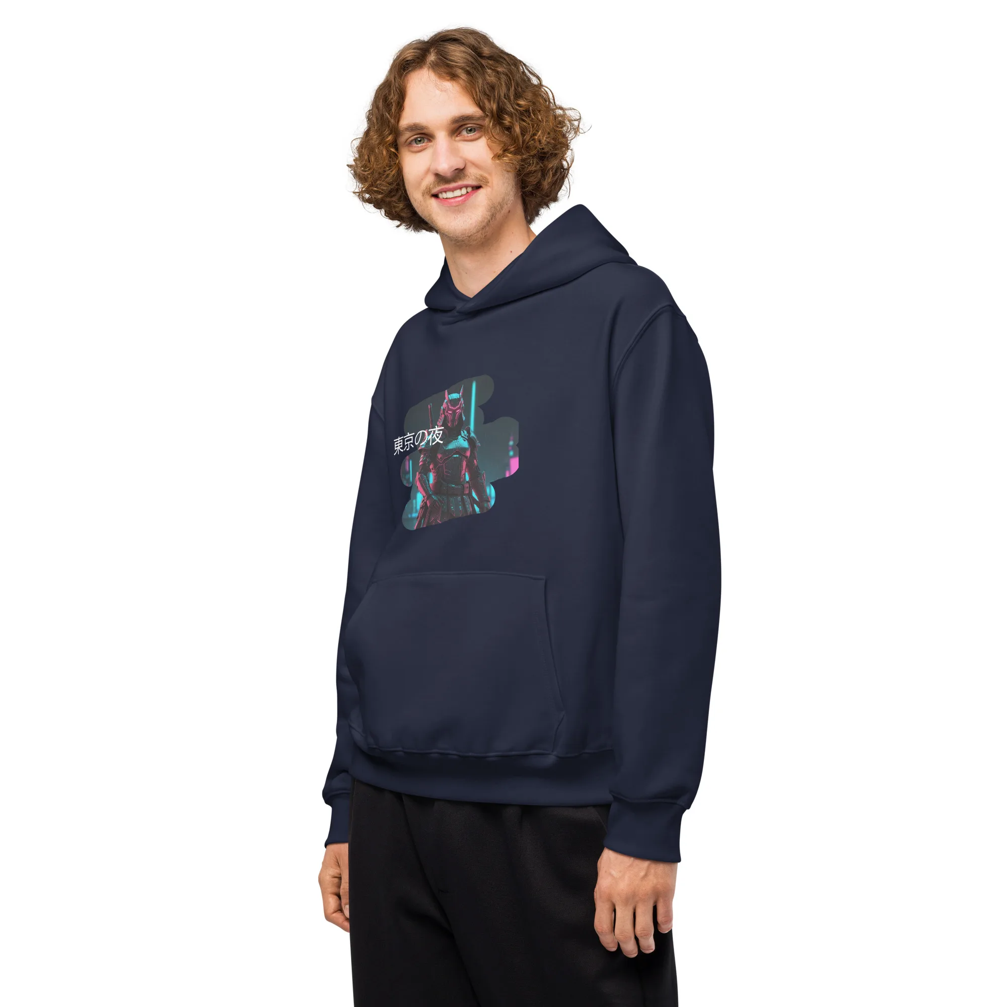 Tokyo Nights Oversized Hoodie - NEON ABYSS - Image 19