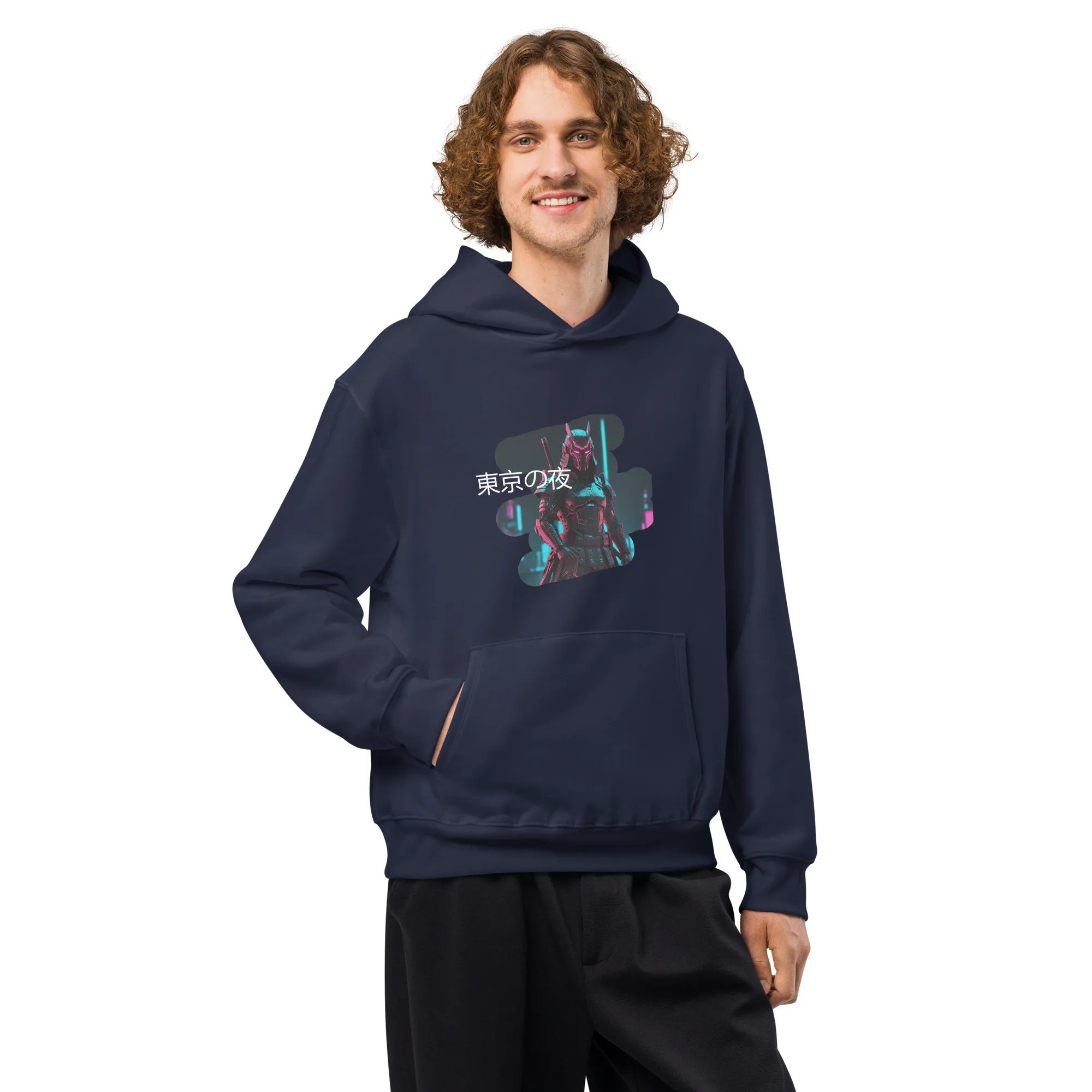 Tokyo Nights Oversized Hoodie - NEON ABYSS - Image 20