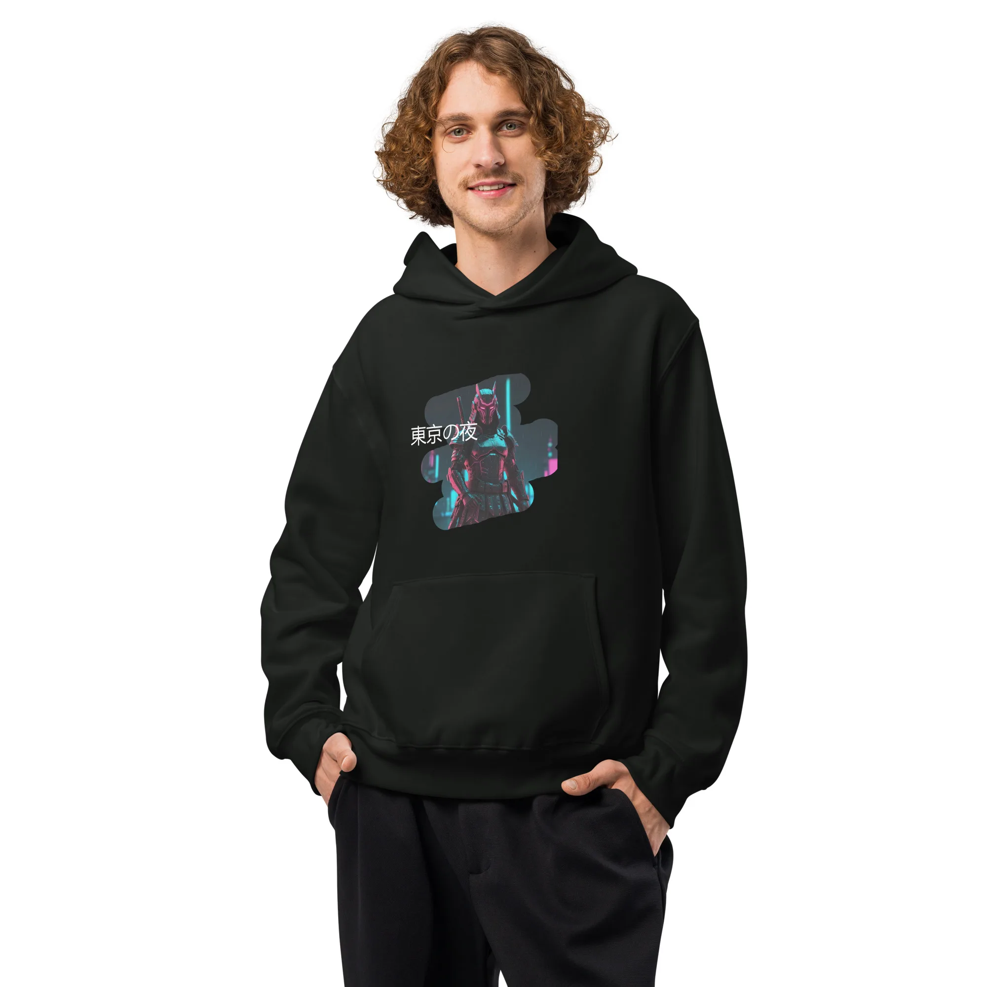 Tokyo Nights Oversized Hoodie - NEON ABYSS - Image 12